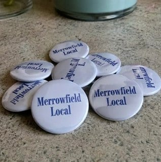 Custom campaign buttons — customer photo