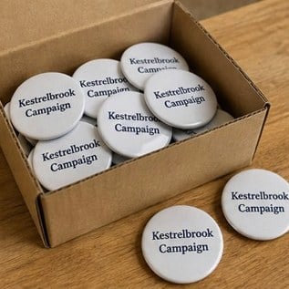 Customized campaign buttons for campaign field and canvass teams