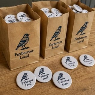Customized campaign buttons for student government and campus elections