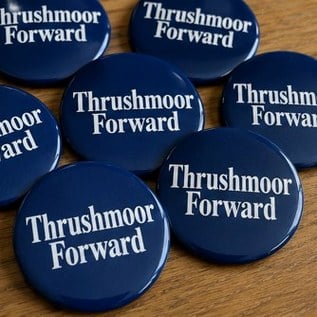 Pin-Back Campaign Buttons